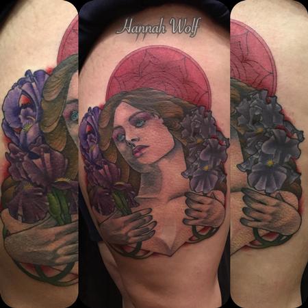 Tattoos - bust of woman - 116443